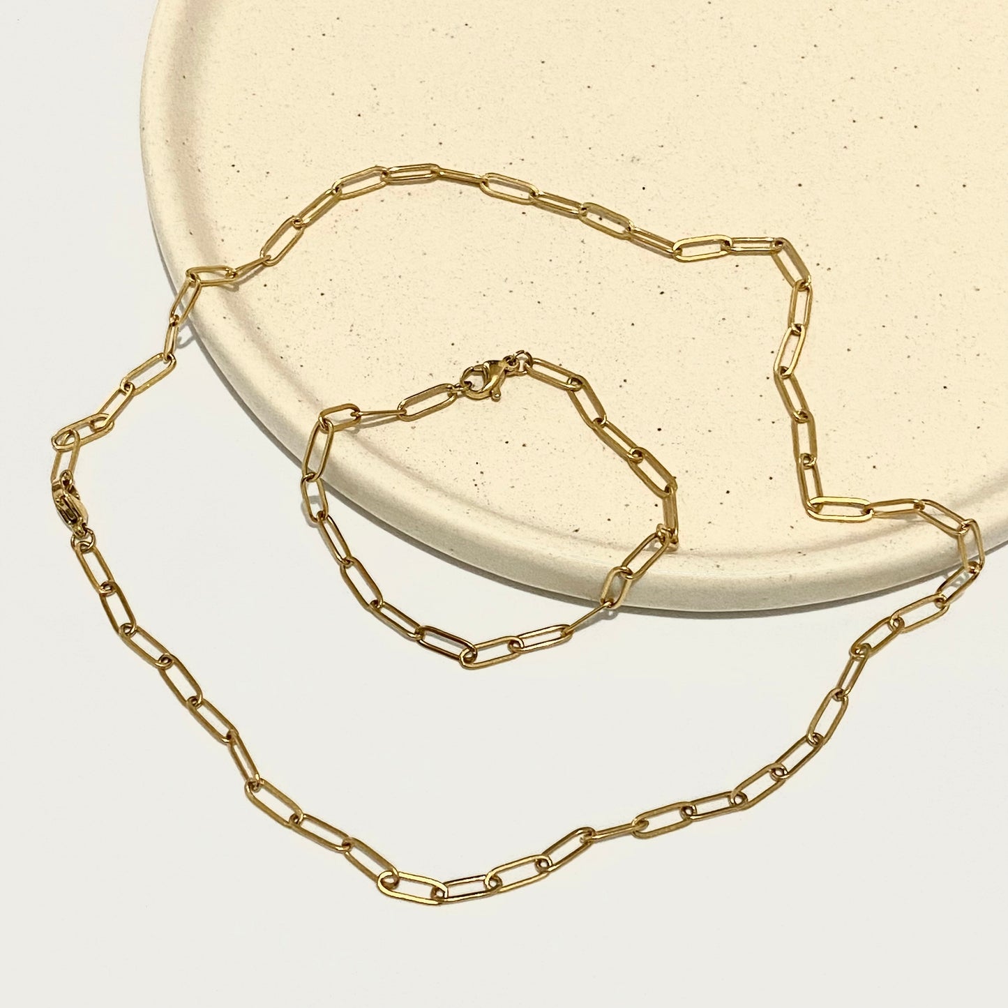 Paper Clip Necklace