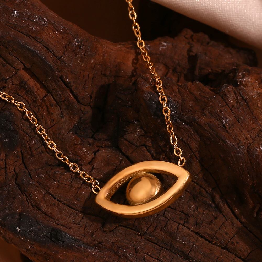 Zircon Evil Eye Necklace