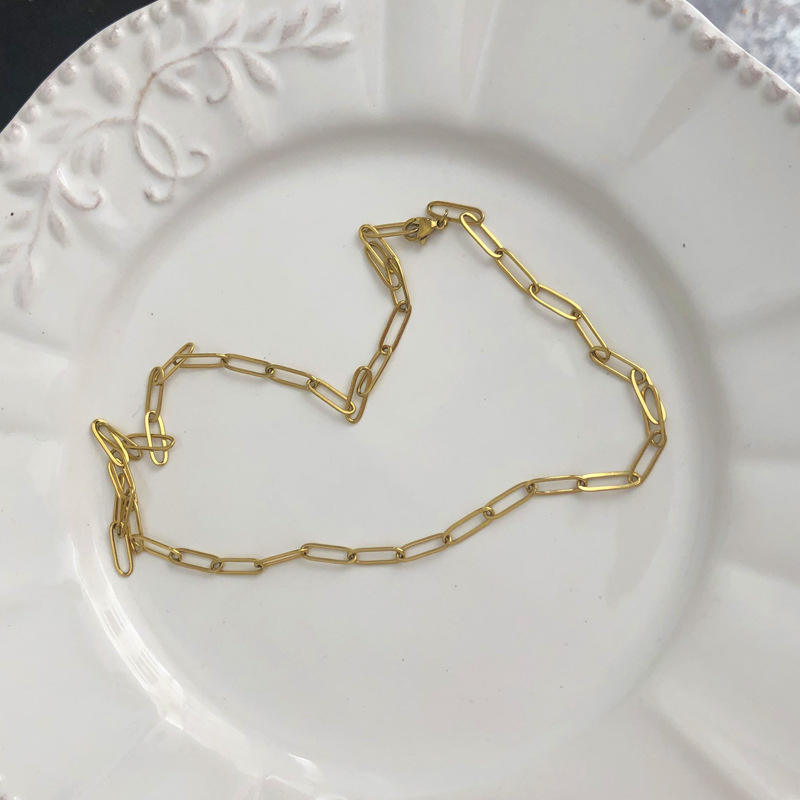 Paper Clip Necklace